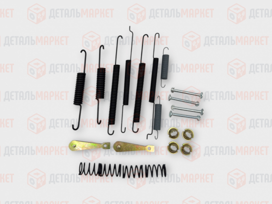 Ремкомплект задних тормозных колодок VOLKSWAGEN Golf