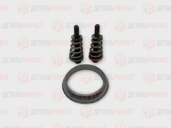 Кольцо глушителя графитовое  (кольцо + 2 болта + 2 пружины) 21100
