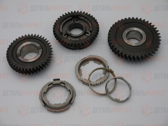 Набор шестерен 1 и 2-ой передачи 21810 в сборе (41 зуб.) (10 втор. вал) 8450102427
