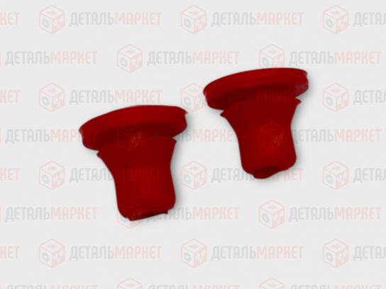Комплект втулок насоса омывателя 21100 силикон красный (2 шт.)