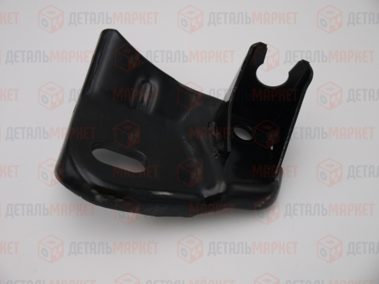 Кронштейн левый КПП 21100 (металлический, черный)