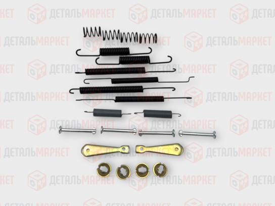 Ремкомплект задних тормозных колодок VOLKSWAGEN Golf