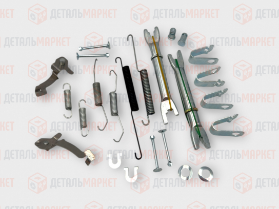 Ремкомплект задних тормозных колодок HONDA Civic(VI) / Jazz