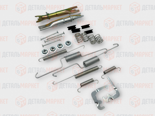 Ремкомплект задних тормозных колодок VOLKSWAGEN Amarok (полный)