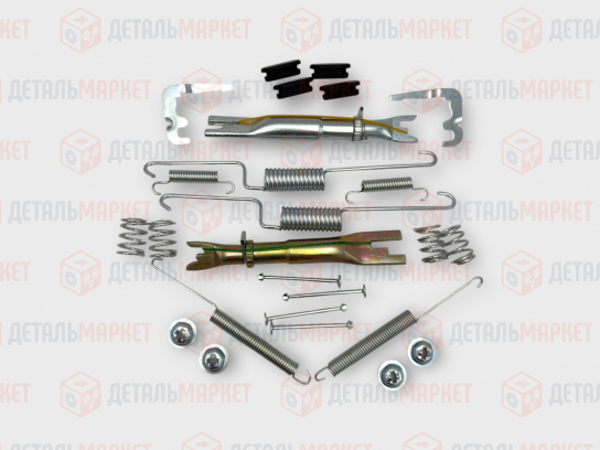 Ремкомплект задних тормозных колодок VOLKSWAGEN Amarok (полный)