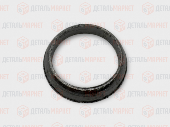 Кольцо глушителя графитовое  (кольцо + 2 болта + 2 пружины) 21100