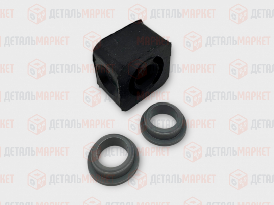 Ремкомплект шарнира реактивной тяги КПП 21100 (кубик+ втулки)