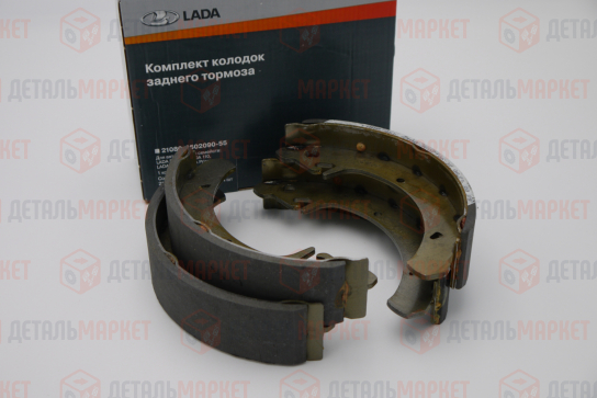 Комплект задних тормозных колодок 21080