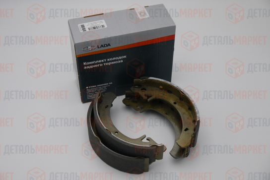 Комплект задних тормозных колодок 21080