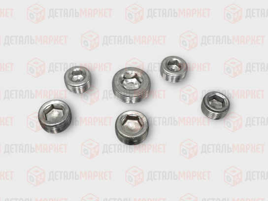 Комплект алюминиевых пробок ГБЦ 21010