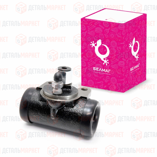 Цилиндр тормозной задний ГАЗ 2410 3302 универсальный (с переходником М10/М12) (Оригинал)