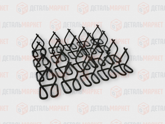 Комплект пистонов крепления молдинга 21010 (клоп) (20 шт.)