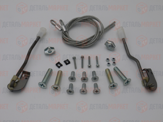 Комплект передних бесшумных замков 21214 усиленные (под евро ручки)