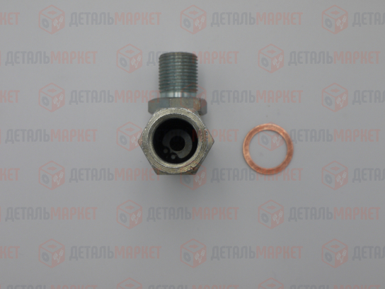 Обманка лямбда-зонда с катализатором (угловая, длинная) Euro 4