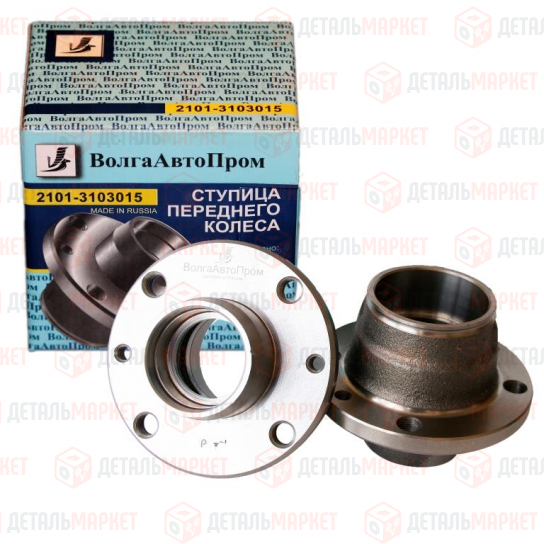 Ступица переднего колеса 21010