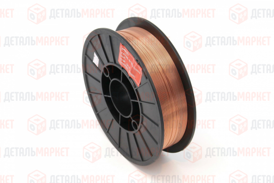 Проволока сварочная омедненная DEKA ER70S-6 D-200 (1 мм., 5 кг)