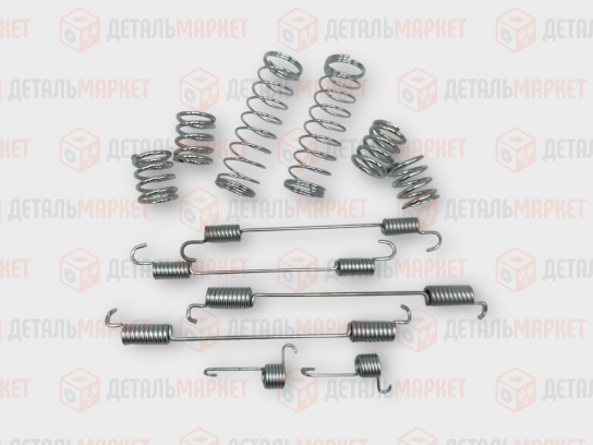 Комплект пружин задних тормозных колодок RENAULT Duster, NISSAN Terrano