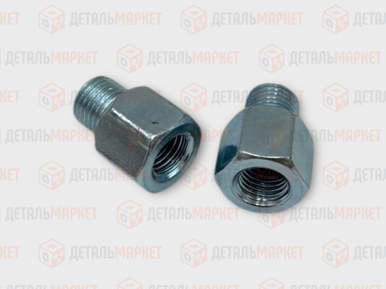 Штуцер ГАЗ-3302 переходной тормозной системы с М12 на М10 (к-т 2 шт.)