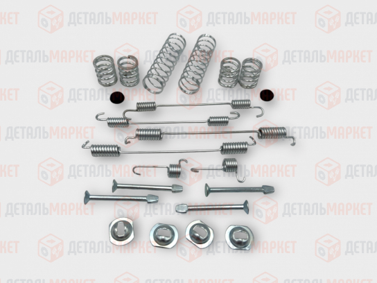 Комплект пружин задних тормозных колодок RENAULT Duster, NISSAN Terrano