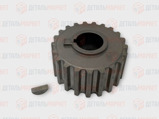 Шкив зубчатый коленвала 21100 (маленький) + шпонка
