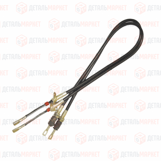 Трос привода ручного тормоза ГАЗ 3302 задний (к-т 2 шт.)