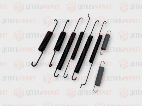 Ремкомплект задних тормозных колодок VOLKSWAGEN Golf