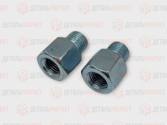 Штуцер ГАЗ-3302 переходной тормозной системы с М12 на М10 (к-т 2 шт.)
