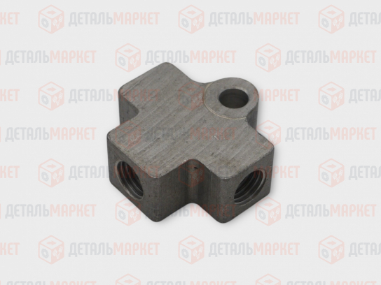 Тройник трубопроводов заднего тормоза 21010 (8450001289) алюминиевый