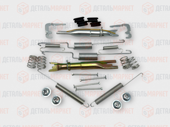 Ремкомплект задних тормозных колодок VOLKSWAGEN Amarok (полный)