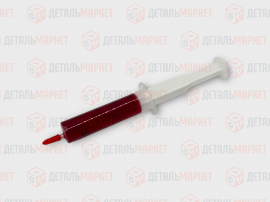 Герметик Loctite 518 в шприце 20 мл. (красный)