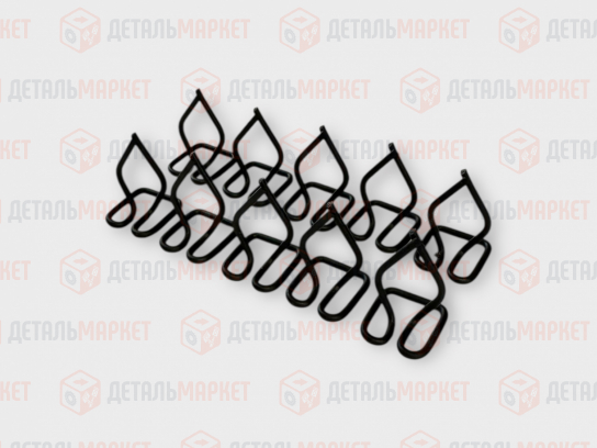 Комплект пистонов крепления молдинга 21010 (клоп) (10 шт.)