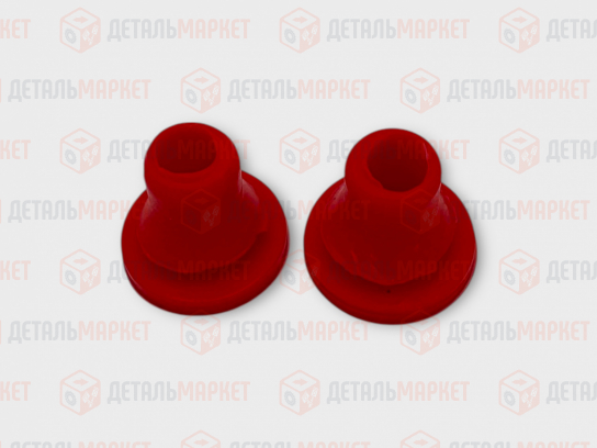 Комплект втулок насоса омывателя 21100 силикон красный (2 шт.)