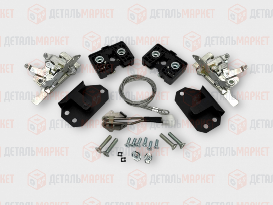 Комплект передних бесшумных замков 21210 усиленные (под классические ручки)