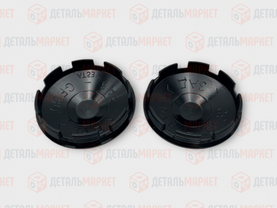 Комплект колпаков ступицы задней для LADA Vesta, X-RAY (пластик) (2 шт.)