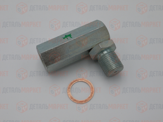 Обманка лямбда-зонда с катализатором (угловая, длинная) Euro 4