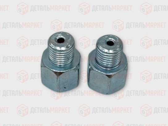 Штуцер ГАЗ-3302 переходной тормозной системы с М12 на М10 (к-т 2 шт.)