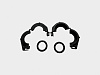 Комплект для подключения радиатора отопителя для Лада Гранта FL с 2018 года