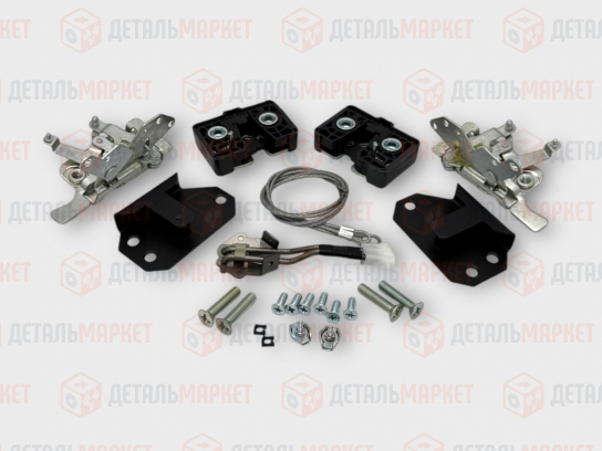 Комплект передних бесшумных замков 21210 усиленные (под классические ручки)