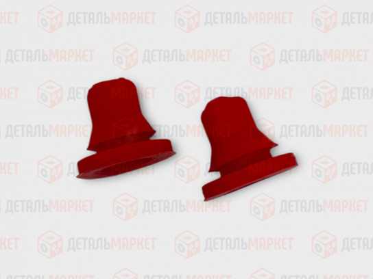 Комплект втулок насоса омывателя 21100 силикон красный (2 шт.)