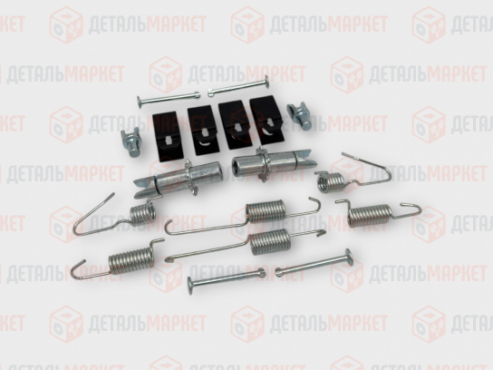 Ремкомплект задних тормозных колодок Nissan Quasqai, X-Trail