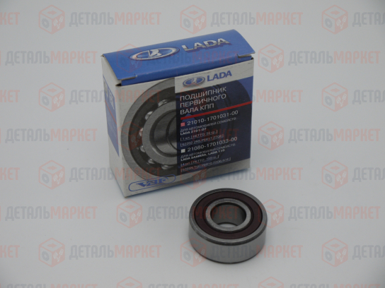 Подшипник первичного вала КПП 21010 (коленвала) (62202 2RS/180502)
