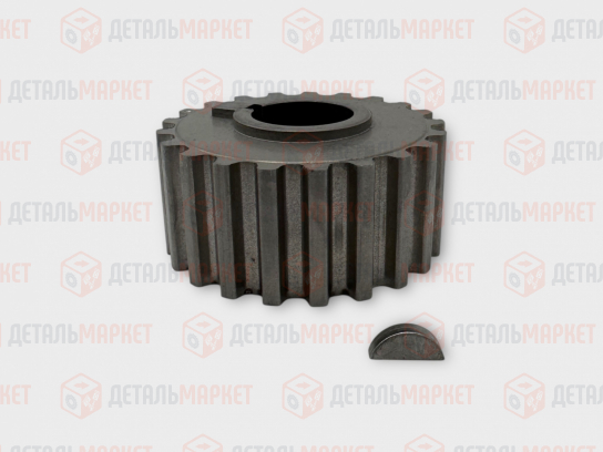 Шкив зубчатый коленвала 21100 (маленький) + шпонка