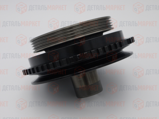 Демпфер крутильных колебаний 21214 (черный) (с ГУР и кондиц.)