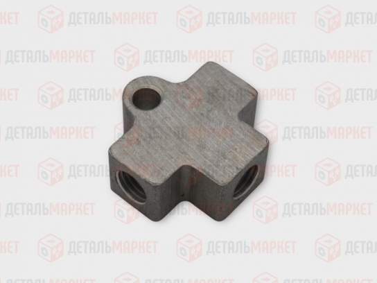 Тройник трубопроводов заднего тормоза 21010 (8450001289) алюминиевый