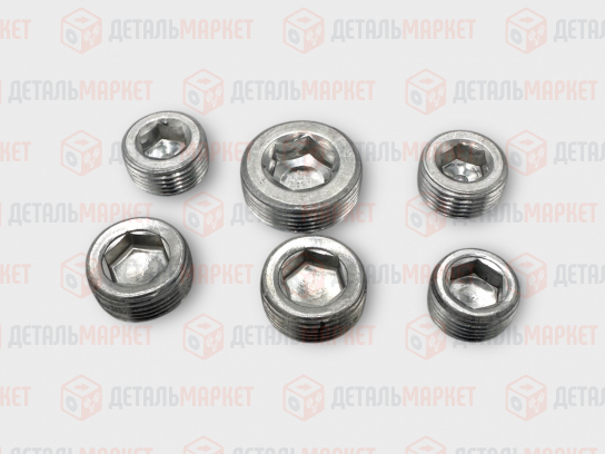 Комплект алюминиевых пробок ГБЦ 21010