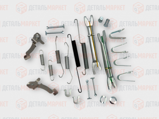 Ремкомплект задних тормозных колодок HONDA Civic(VI) / Jazz