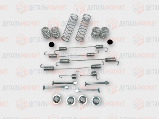 Комплект пружин задних тормозных колодок RENAULT Duster, NISSAN Terrano