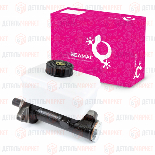 Главный тормозной цилиндр ГАЗ 2410 с бачком (без АБС) (Оригинал)