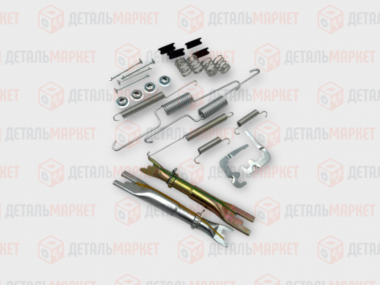 Ремкомплект задних тормозных колодок VOLKSWAGEN Amarok (полный)