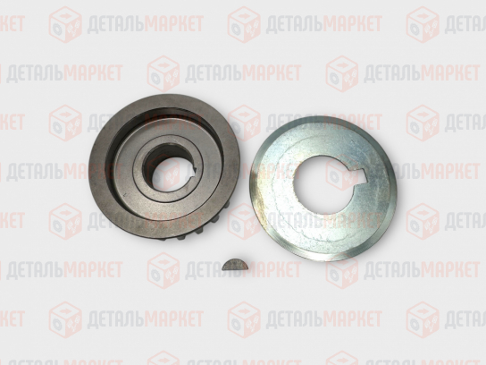 Шкив зубчатый коленвала 21126 (маленький) + шпонка, шайба